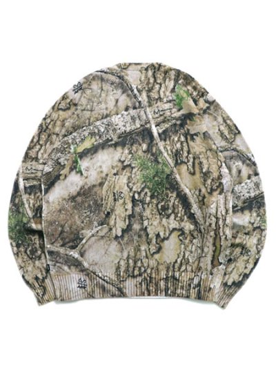 画像2: 【送料無料】HUF REALTREE CREWNECK SWEATER