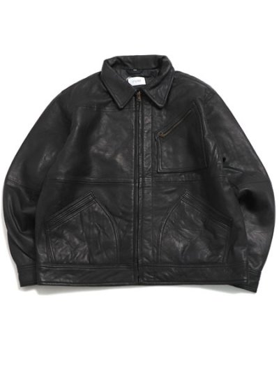 画像1: 【送料無料】YOUSED LEATHER SPORTS JACKET 91B