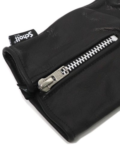 画像3: 【送料無料】SCHOTT ZIP LEATHER GLOVE