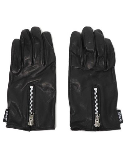 画像1: 【送料無料】SCHOTT ZIP LEATHER GLOVE