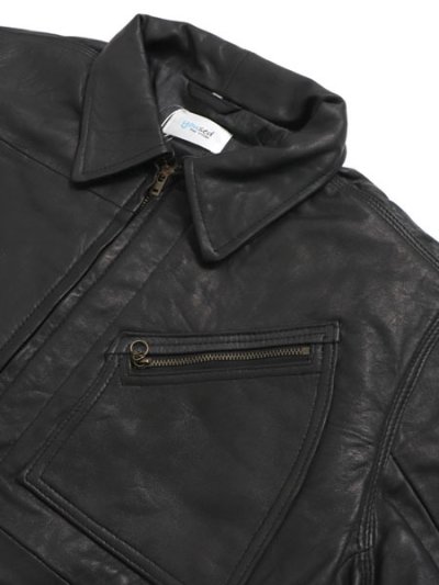 画像3: 【送料無料】YOUSED LEATHER SPORTS JACKET 91B