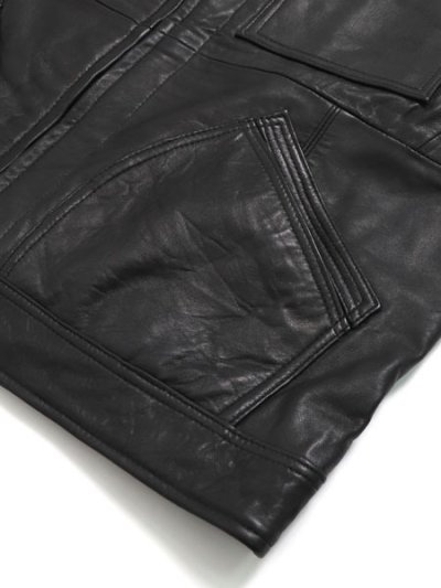 画像4: 【送料無料】YOUSED LEATHER SPORTS JACKET 91B