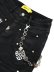 画像3: 【送料無料】GUAPI OBSIDIAN BLACK DICE FLARED DENIM