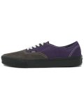 VANS AUTHENTIC BLACK SIDEWALL GOTHIC GRAPE