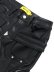 画像3: 【送料無料】GUAPI OBSIDIAN BLACK CARGO LEATHER PANT