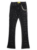 【送料無料】GUAPI OBSIDIAN BLACK STARS DENIM