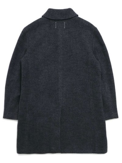 画像2: 【送料無料】REIGNING CHAMP WOOL HERRINGBONE SCOUT COAT BLACK/GREY
