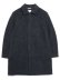 画像1: 【送料無料】REIGNING CHAMP WOOL HERRINGBONE SCOUT COAT BLACK/GREY (1)