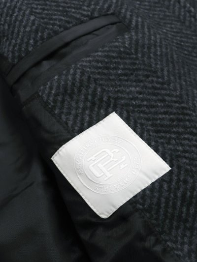 画像5: 【送料無料】REIGNING CHAMP WOOL HERRINGBONE SCOUT COAT BLACK/GREY