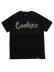 画像1: COOKIES CLOTHING LOGO FLOWER FILLED LOGO TEE BLACK (1)