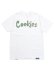 画像1: COOKIES CLOTHING LOGO FLOWER FILLED LOGO TEE WHITE (1)