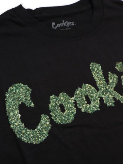 画像3: COOKIES CLOTHING LOGO FLOWER FILLED LOGO TEE BLACK