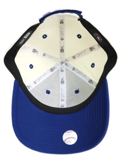 画像5: NEW ERA 9FORTY 2-TONE WOVEN LABEL DODGERS CHROME