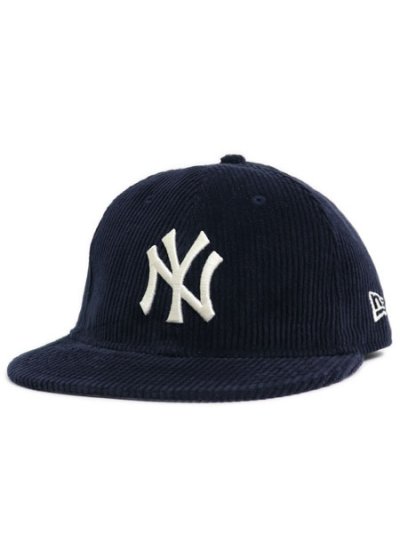 画像1: NEW ERA RC 9FIFTY LEATHER STRAP CORDUROY YANKEES