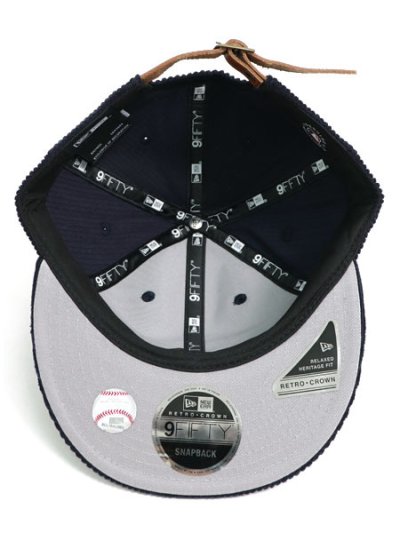 画像5: NEW ERA RC 9FIFTY LEATHER STRAP CORDUROY YANKEES