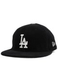 NEW ERA RC 9FIFTY LEATHER STRAP CORDUROY DODGERS