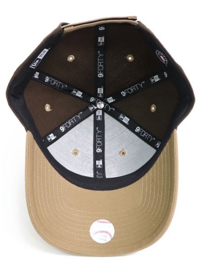 画像5: NEW ERA 9FORTY 2-TONE WOVEN LABEL PADRES WALNUT