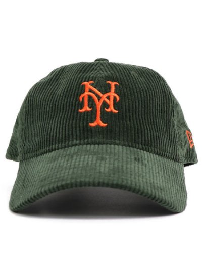 画像2: NEW ERA 9TWENTY CORDUROY METS GREEN