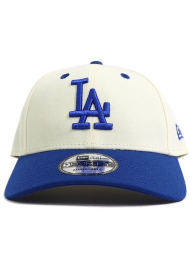 画像2: NEW ERA 9FORTY 2-TONE WOVEN LABEL DODGERS CHROME