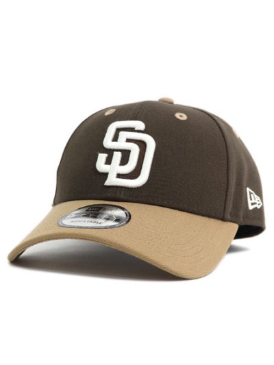 画像1: NEW ERA 9FORTY 2-TONE WOVEN LABEL PADRES WALNUT