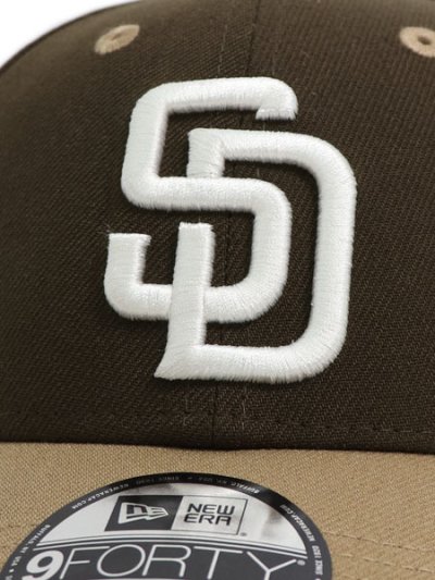 画像6: NEW ERA 9FORTY 2-TONE WOVEN LABEL PADRES WALNUT