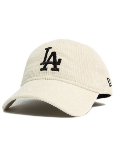 画像1: NEW ERA 9TWENTY CORDUROY DODGERS IVORY