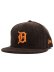 画像1: NEW ERA 59FIFTY CORDUROY TIGERS DARK BROWN (1)