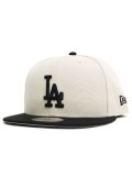 NEW ERA 59FIFTY GORO DODGERS STONE/BLACK