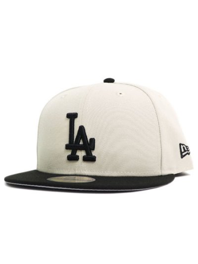 画像1: NEW ERA 59FIFTY GORO DODGERS STONE/BLACK