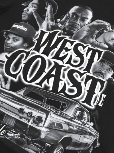 画像3: STREET WEAR SUPPLY WEST COAST DOPE SIDE TEE