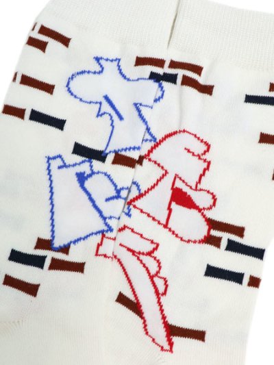 画像3: WHIMSY SOCKS STANG SOCKS WHITE