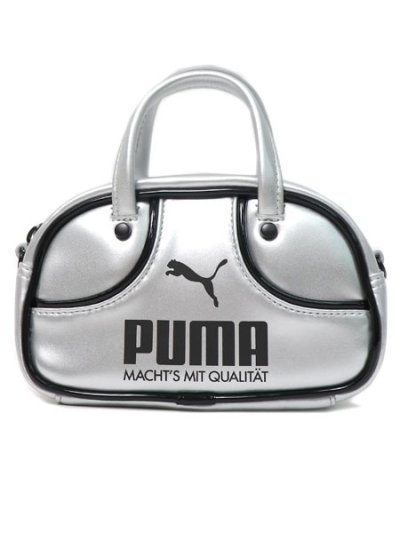 画像1: PUMA 1976 METALLIC MICRO GRIP BAG-GLACIAL GRAY