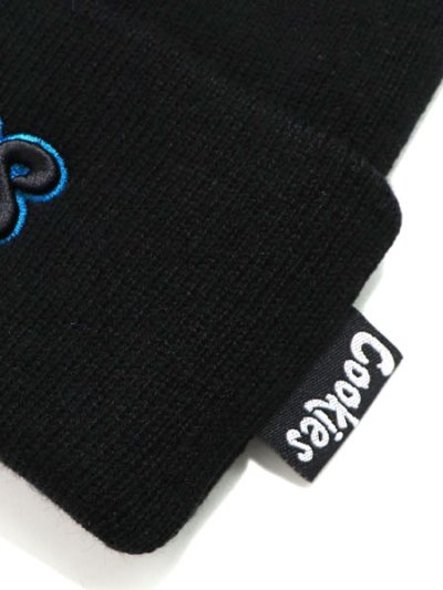 画像4: COOKIES CLOTHING OG MINT EMBROID CUFFED BEANIE BLACK/CBLUE