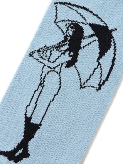画像3: WHIMSY SOCKS REICO SOCKS LIGHT BLUE