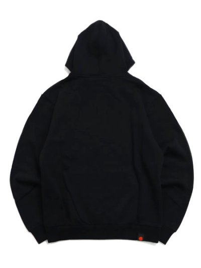画像2: 【送料無料】COOKIES CLOTHING LOGO TWILL APPLIQUE ZIP HOODIE BLK/CBLUE