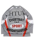 【送料無料】PUMA NINE TO FIVE L/S JERSEY-GRAY ECHO