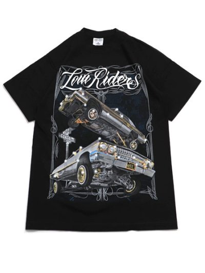 画像1: STREET WEAR SUPPLY LOWRIDER SHOW TIME HITTING SWITCHES TEE