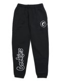 【送料無料】COOKIES CLOTHING ORIGINAL MINT OUTLINE SWEATPANT BLK/WHT
