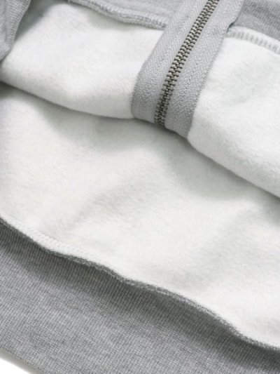 画像5: 【送料無料】COOKIES CLOTHING LOGO TWILL APPLIQUE ZIP HOODIE GYHTR/BLK