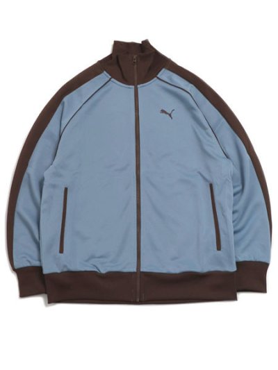 画像1: 【送料無料】PUMA T7 TRACK JACKET JP-COOL BLUE