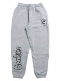 【送料無料】COOKIES CLOTHING ORIGINAL MINT OUTLINE SWEATPANT GYHTR/BK