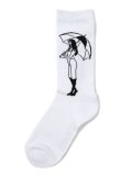 WHIMSY SOCKS REICO SOCKS WHITE
