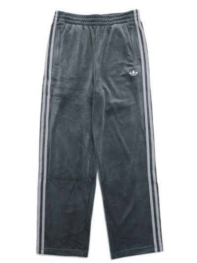画像1: 【送料無料】ADIDAS FB TP VELOUR TRACK PANTS-DARK GREY