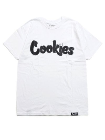 画像1: COOKIES CLOTHING HARDWOOD FLAVA TEE WHITE/BLACK