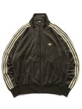【送料無料】ADIDAS FB TP VELOUR TRACK TOP-DARK BROWN