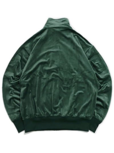 画像2: 【送料無料】ADIDAS FB TP VELOUR TRACK TOP-SHADOW GREEN