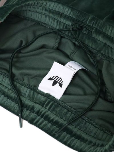 画像5: 【送料無料】ADIDAS FB TP VELOUR TRACK PANTS-SHADOW GREEN