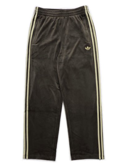 画像1: 【送料無料】ADIDAS FB TP VELOUR TRACK PANTS-DARK BROWN