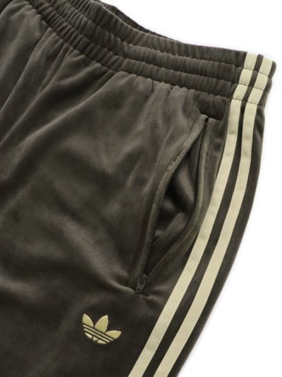 画像3: 【送料無料】ADIDAS FB TP VELOUR TRACK PANTS-DARK BROWN