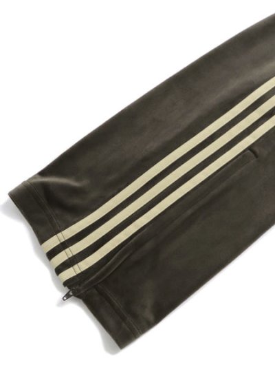 画像6: 【送料無料】ADIDAS FB TP VELOUR TRACK PANTS-DARK BROWN